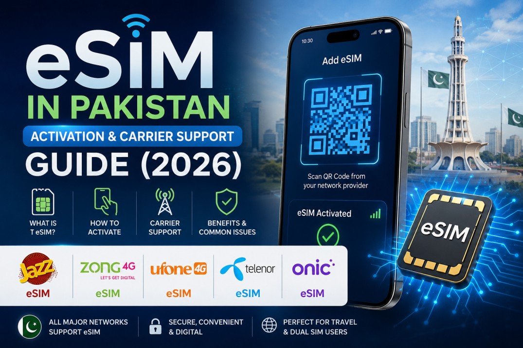 eSIM in Pakistan: Activation and Carrier Support Guide (2026)