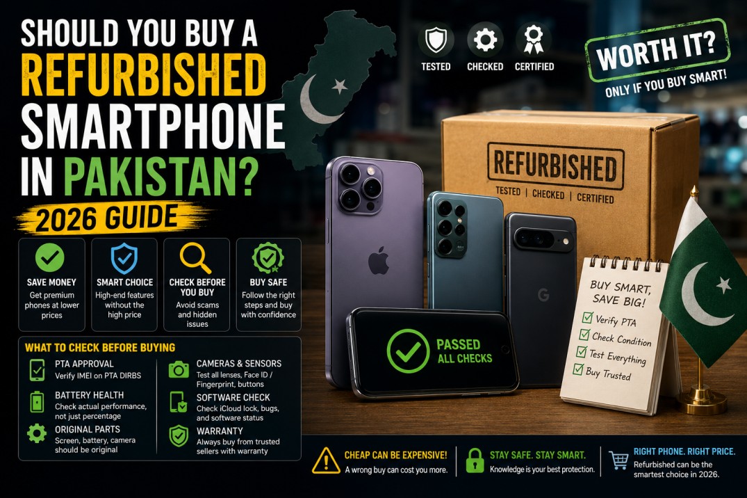 Should you buy a refurbished smartphone in Pakistan? (2026 guide)