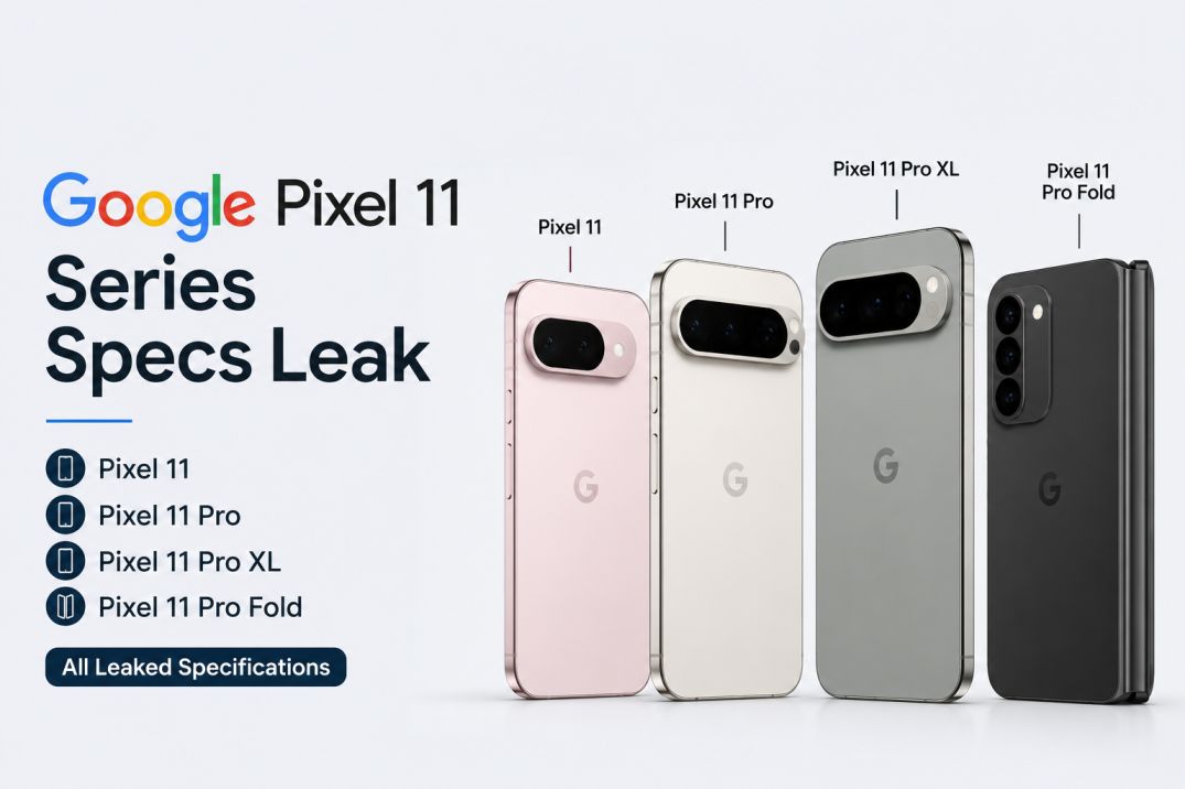 Google Pixel 11, Pixel 11 Pro, Pixel 11 Pro XL, and Pixel 11 Pro Fold Specs Leak: Everything We Know So Far