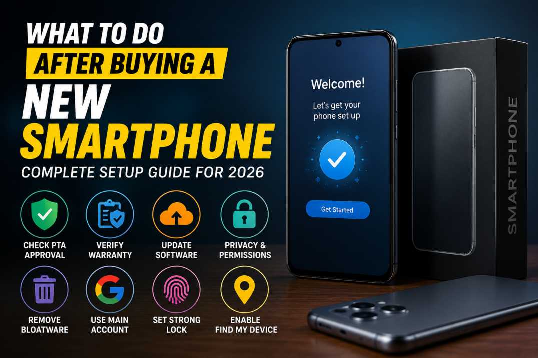 What to Do After Buying a New Smartphone: Complete Setup Guide for 2026